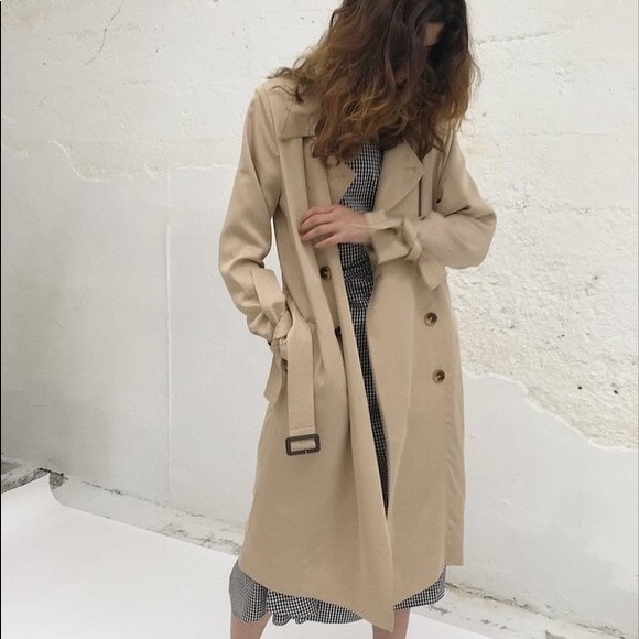 SOLD Gorgeous Long Trench Coat, Just Female Brand! - Picture 2 of 8